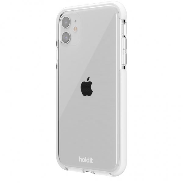 holdit iPhone 11 Cover Seethru Hvid