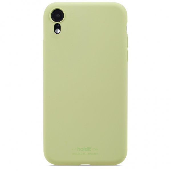 holdit iPhone Xr Cover Silikone Kiwi