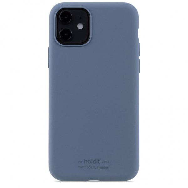 holdit iPhone 11 Cover Silikone Pacific Blue