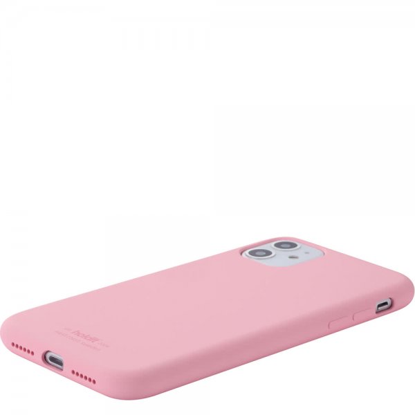 holdit iPhone 11 Silikonecover Rosa