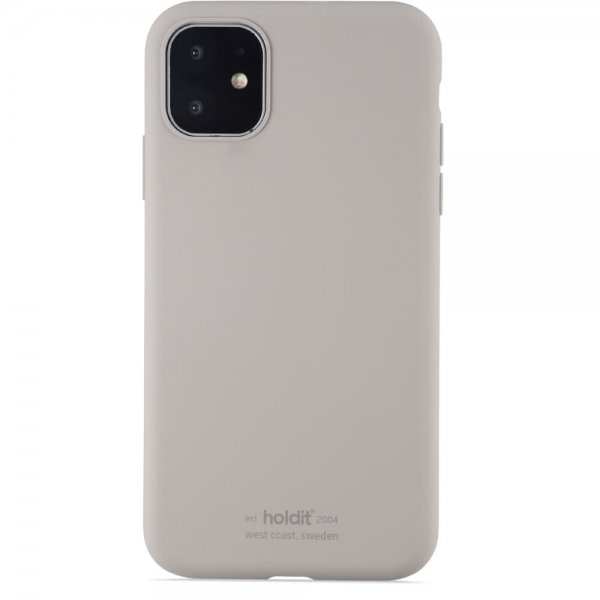 holdit iPhone 11 Cover Silikone Taupe