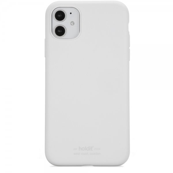 holdit iPhone 11 Cover Silikone Hvid