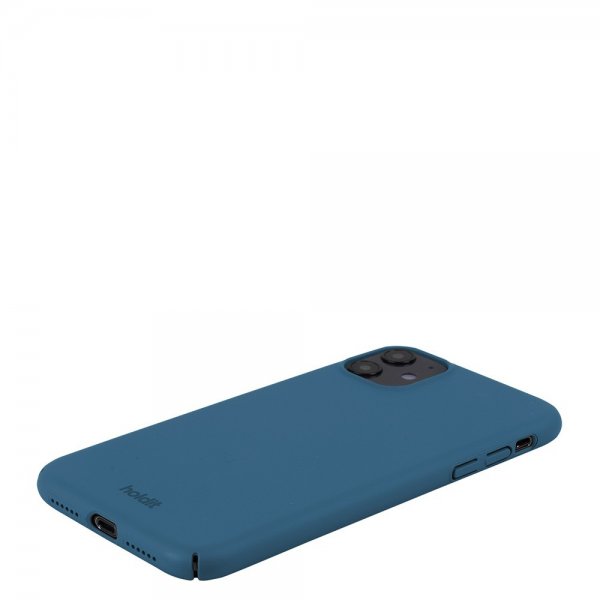 holdit iPhone 11 Cover Slim Case Denim Blue