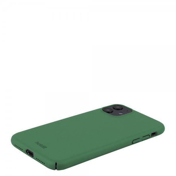 holdit iPhone 11 Cover Slim Case Forest Green
