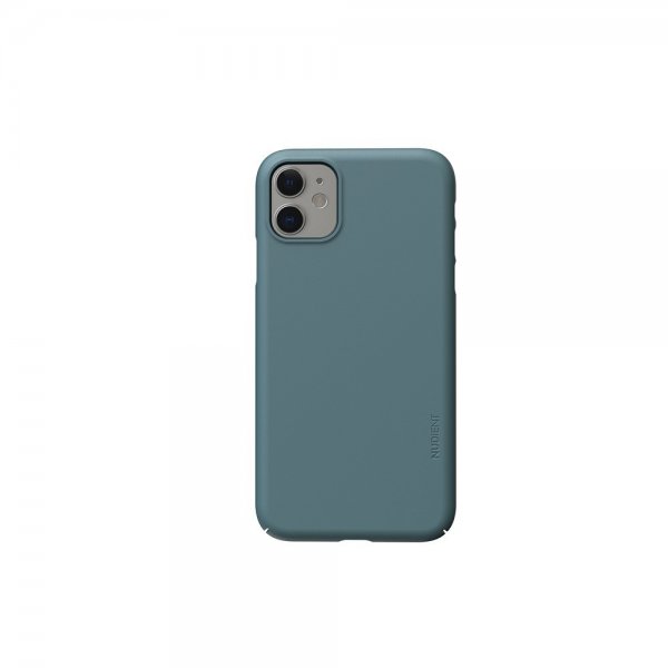 Nudient iPhone 11 Cover Thin Case V3 Aqua Teal