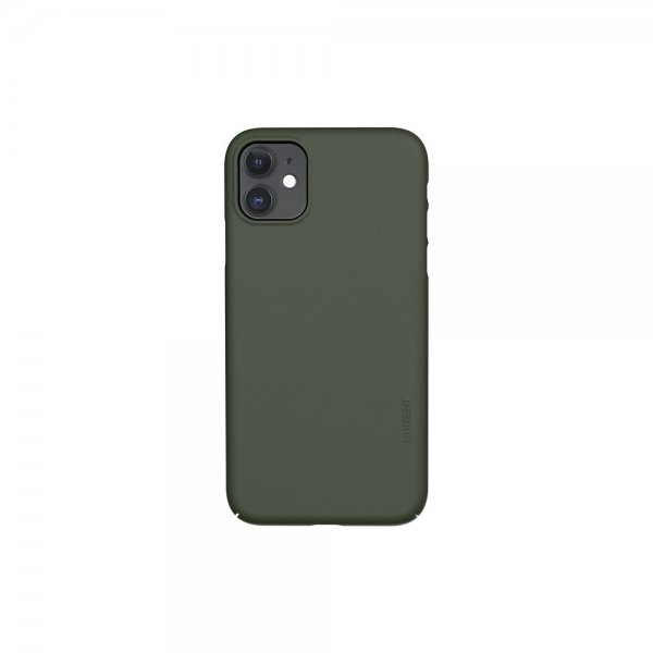 Nudient iPhone 11 Cover Thin Case V3 Pine Green