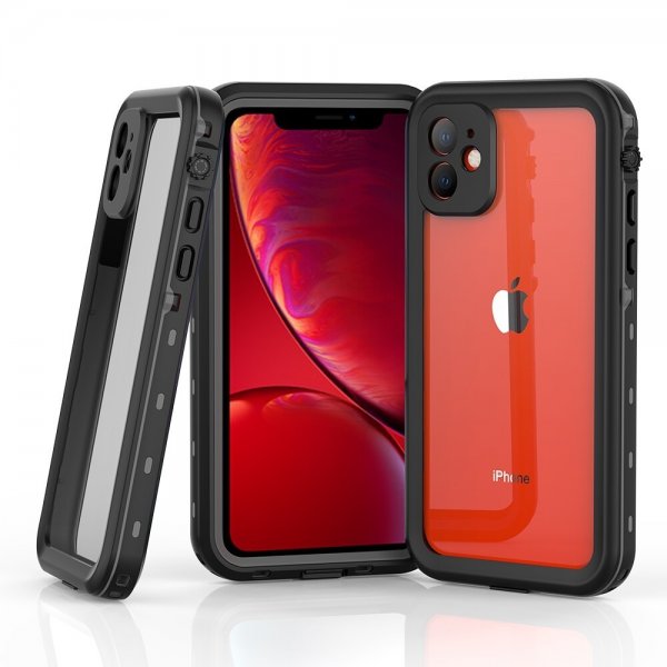 Redpepper iPhone 11 Cover Vandtæt IP68 Sort