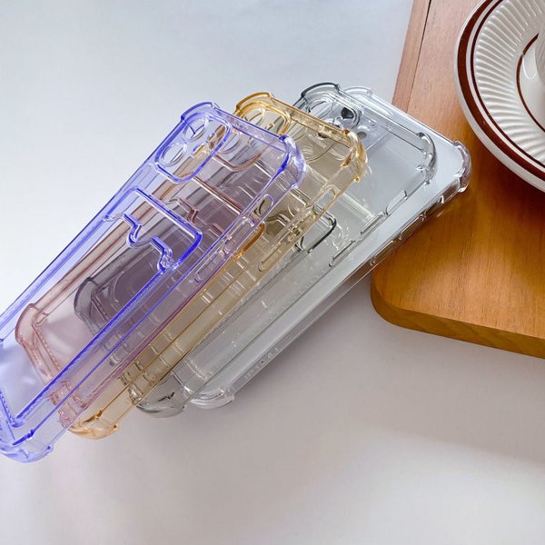 iPhone 11 Cover Kortholder Stødsikker Lilla