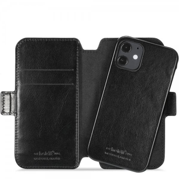 holdit iPhone 12 Mini Cover Berlin Aftageligt Cover Sort