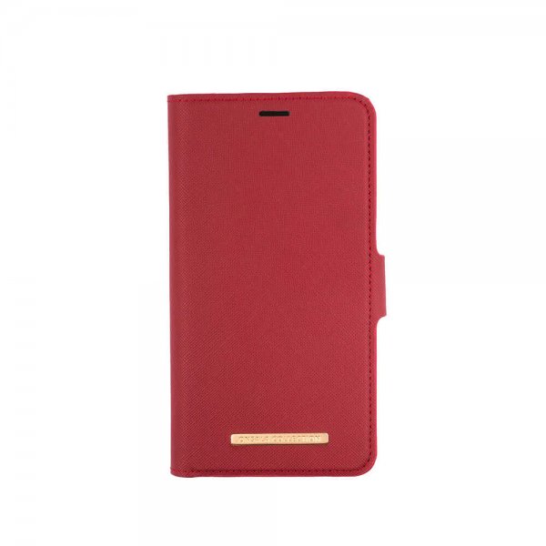 Onsala iPhone 12 Mini Cover Fashion Edition Aftageligt Cover Saffiano Rød