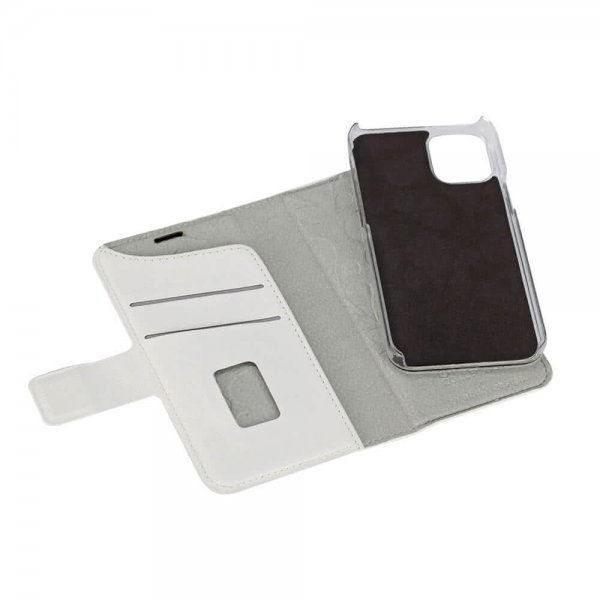 Onsala iPhone 12 Mini Cover Fashion Edition Aftageligt Cover Saffiano Hvid