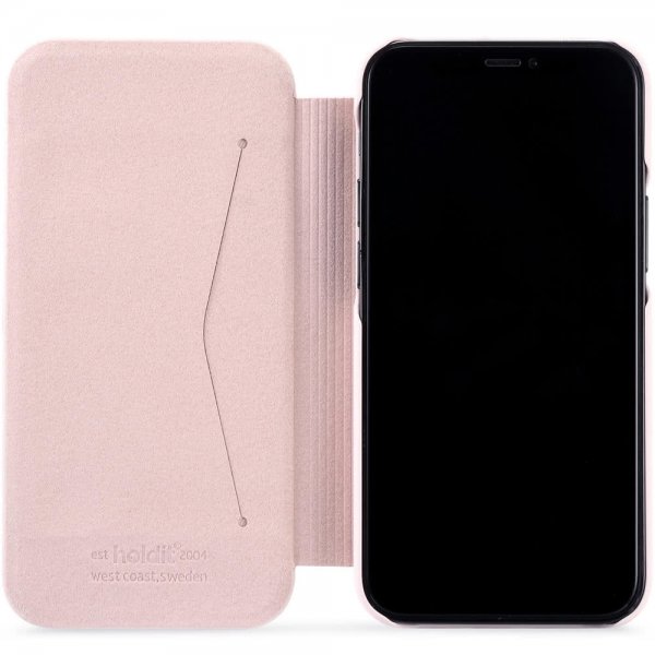 holdit iPhone 12 Mini Cover SlimFlip Wallet Blush Pink
