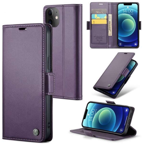 CaseMe iPhone 12/iPhone 12 Pro Etui 023 Series Lilla