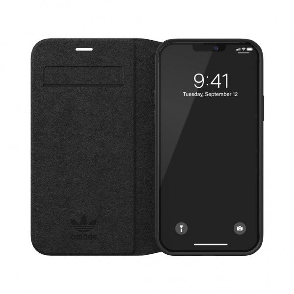 Adidas iPhone 12/iPhone 12 Pro Etui Booklet Case Basic Sort