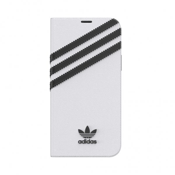 Adidas iPhone 12/iPhone 12 Pro Etui Booklet Case Hvid
