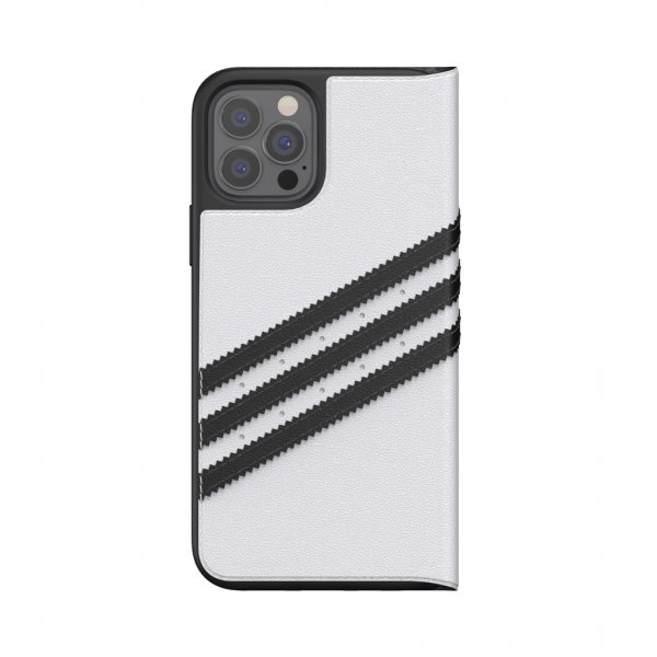 Adidas iPhone 12/iPhone 12 Pro Etui Booklet Case Hvid