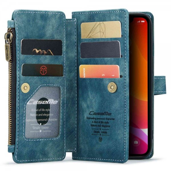 CaseMe iPhone 12/iPhone 12 Pro Etui C30 Series Petroleum
