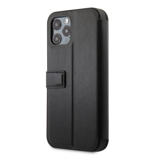 BMW iPhone 12/iPhone 12 Pro Etui Dynamisk Carbon Sort