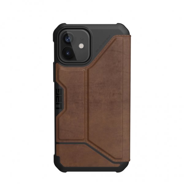 Urban Armor Gear (UAG) iPhone 12/iPhone 12 Pro Etui Metropolis Læder Brun
