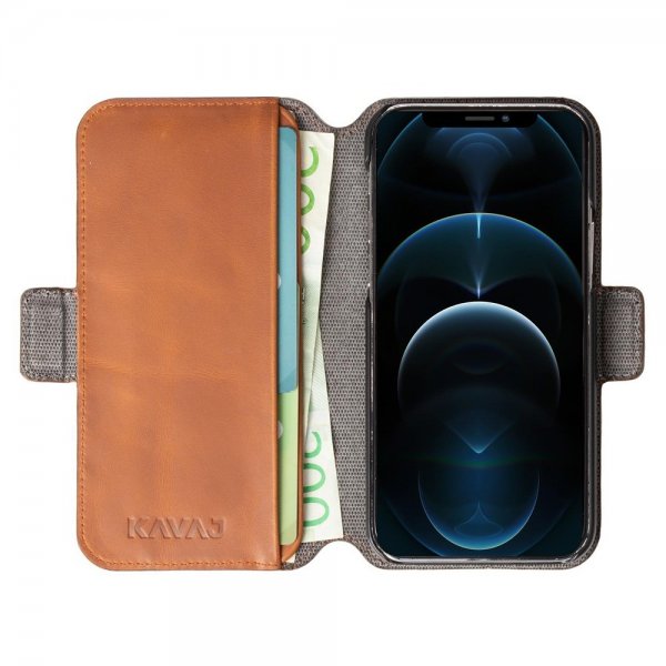 Jakke iPhone 12/iPhone 12 Pro Etui Phoenix Brun