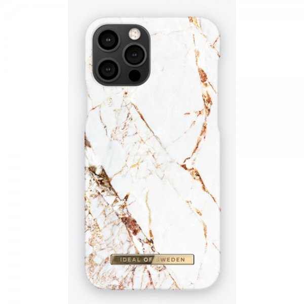 Ideal of Sweden iPhone 12/iPhone 12 Pro Cover Fashion Case Carrara Gold