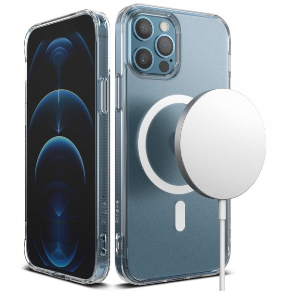 Ringke iPhone 12/iPhone 12 Pro Cover Fusion Magnetic MagSafe Mat Klar