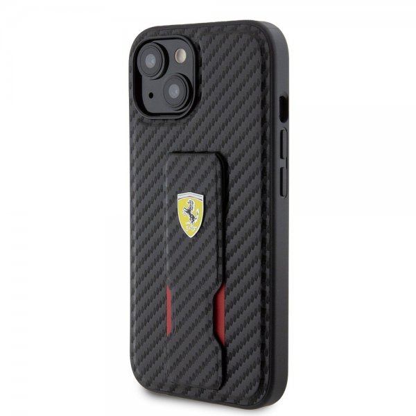 Ferrari iPhone 12/iPhone 12 Pro Cover Greb Standerfunktion Sort