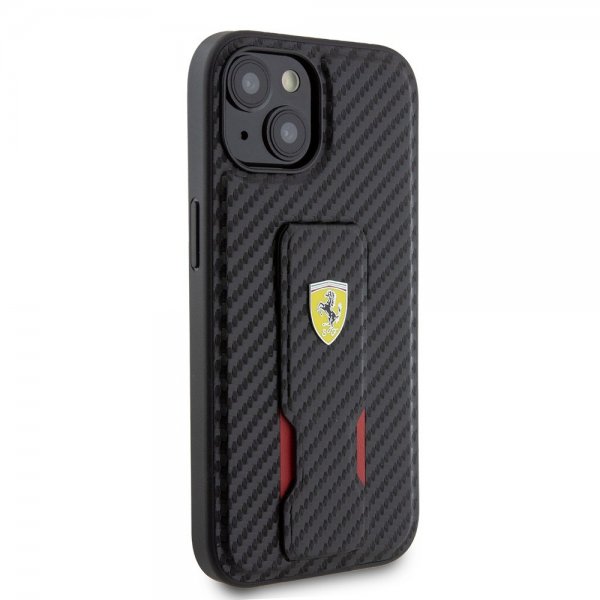 Ferrari iPhone 12/iPhone 12 Pro Cover Greb Standerfunktion Sort