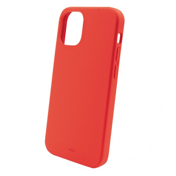 Puro iPhone 12/iPhone 12 Pro Cover Icon Rød
