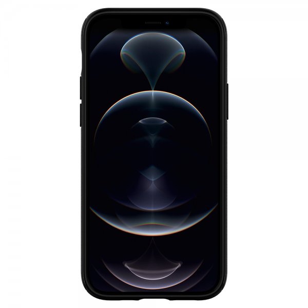 Spigen iPhone 12/iPhone 12 Pro Cover Mag Armor Mat Sort