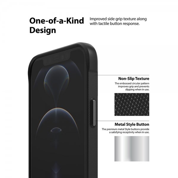 Ringke iPhone 12/iPhone 12 Pro Cover Onyx Sort