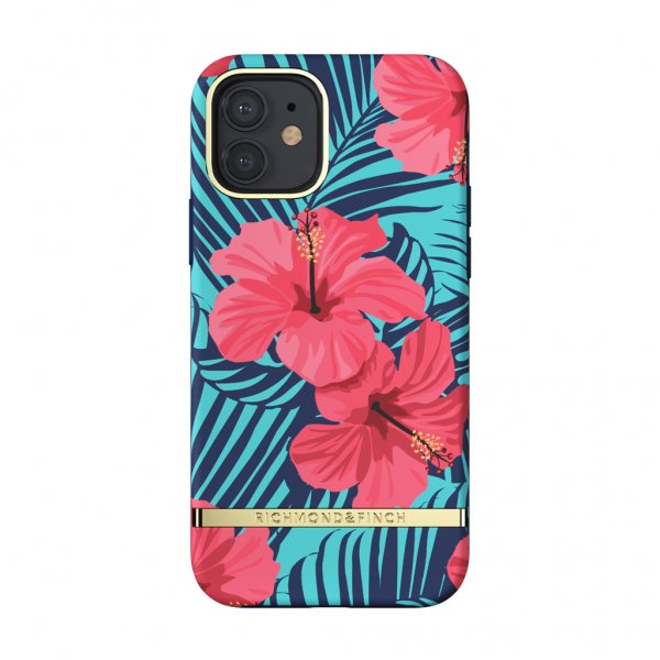 Richmond & Finch iPhone 12/iPhone 12 Pro Cover Red Hibiscus