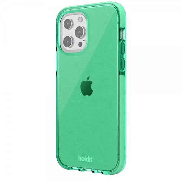 holdit iPhone 12/iPhone 12 Pro Cover Seethru Grass Green