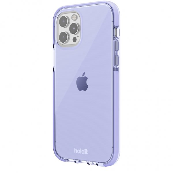 Holdit iPhone 12/iPhone 12 Pro Cover Seethru Lavender