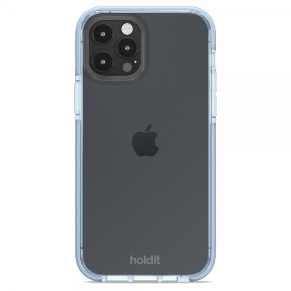 holdit iPhone 12/iPhone 12 Pro Cover Seethru Mineral Blue