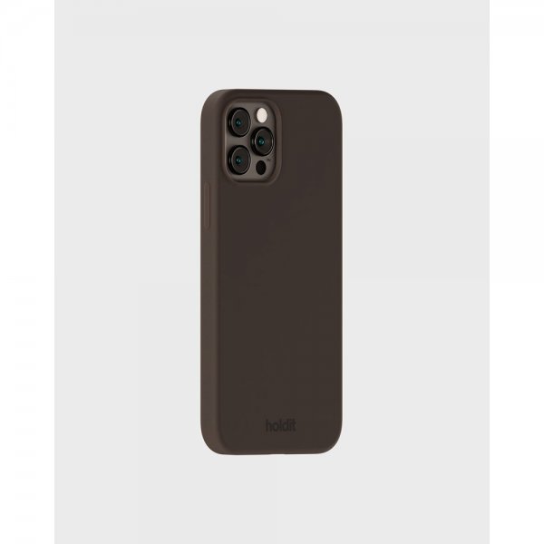 holdit iPhone 12/iPhone 12 Pro Cover Silikone Chocolate