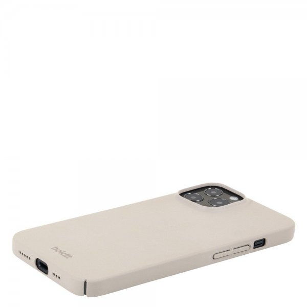 holdit iPhone 12/iPhone 12 Pro Slim Cover Light Beige