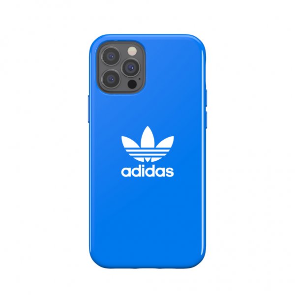 Adidas iPhone 12/iPhone 12 Pro Cover Snap Case Trefoil Bluebird