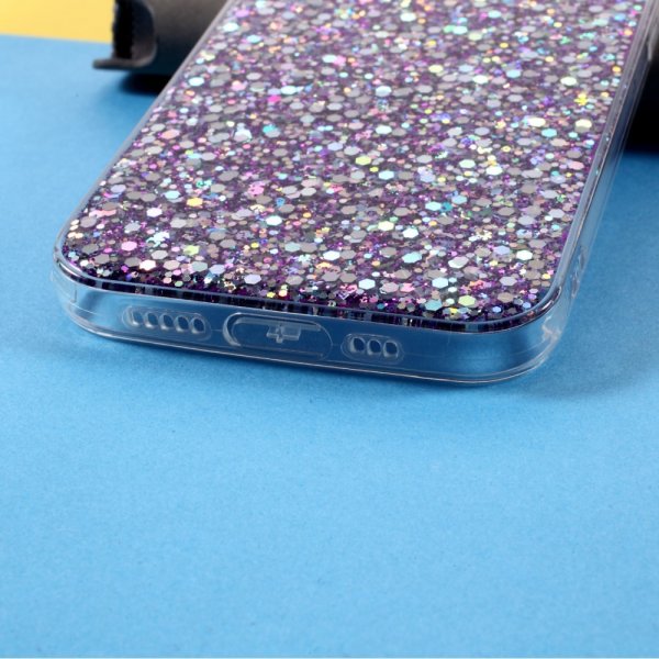Nordic Covers iPhone 12/iPhone 12 Pro Cover Sparkle Series Lilac Purple