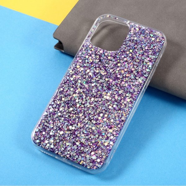 Nordic Covers iPhone 12/iPhone 12 Pro Cover Sparkle Series Lilac Purple