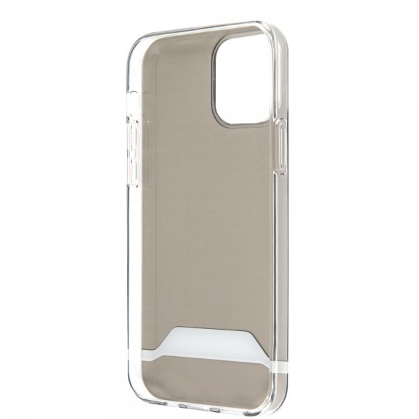 AMG iPhone 12/iPhone 12 Pro Cover Stripes Horizontal Transparent Sort