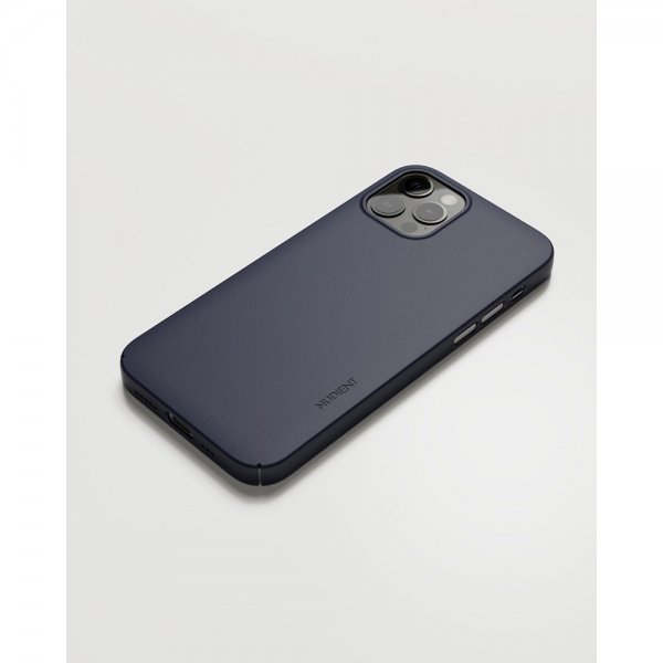 Nudient iPhone 12/iPhone 12 Pro Cover Tyndt Etui MagSafe Midwinter Blue