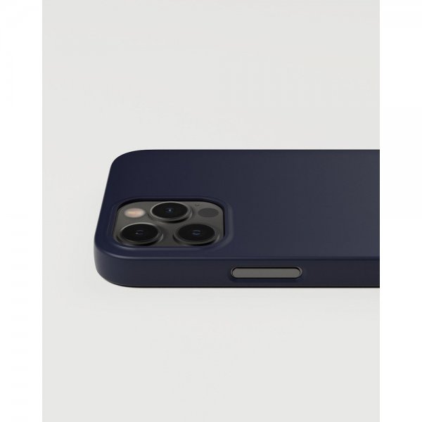 Nudient iPhone 12/iPhone 12 Pro Cover Tyndt Etui MagSafe Midwinter Blue