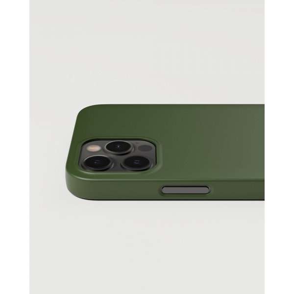 Nudient iPhone 12/iPhone 12 Pro Cover Thin Case MagSafe Pine Green