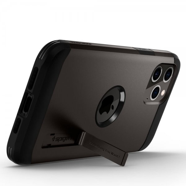 Spigen iPhone 12/iPhone 12 Pro Cover Tough Armor Gunmetal