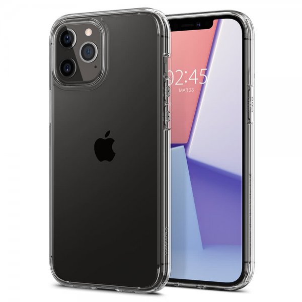 Spigen iPhone 12/iPhone 12 Pro Cover Ultra Hybrid Crystal Clear