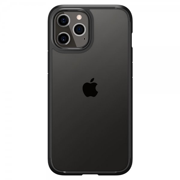 Spigen iPhone 12/iPhone 12 Pro Cover Ultra Hybrid Mat Sort