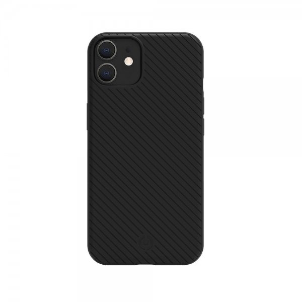 Celly iPhone 12/iPhone 12 Pro Cover ULTRAMAG Sort