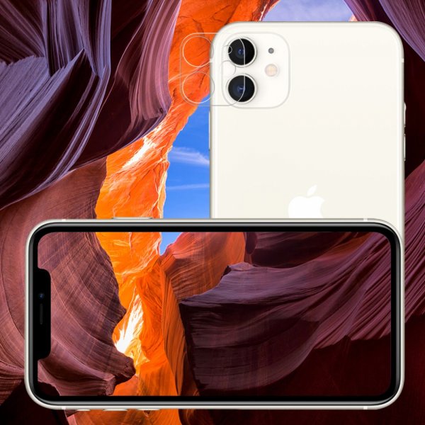 iPhone 12 Mini Kamerabeskyttelse Hærdet Glas