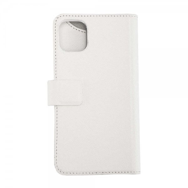 Onsala iPhone 12/iPhone 12 Pro Etui Fashion Edition Aftageligt Cover Saffiano White